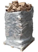 Bois De Chauffage Bûches 25 Cm 9.45m³ 40 Sacs Bois D’allumage