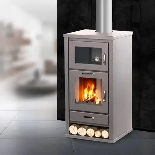 Poêle à bois avec Four 11kW (max 16 kW) BELLEZA DELUXE F – Image 3