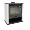 Poêle à bois BELLEZA RUBIN Ivoire 13kW (max 21 kW)