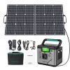 SWAREY S500 PRO Générateur Solaire 220V 518Wh Station D'Énergie avec panneau Solaire Pliable 100W, Version 2023