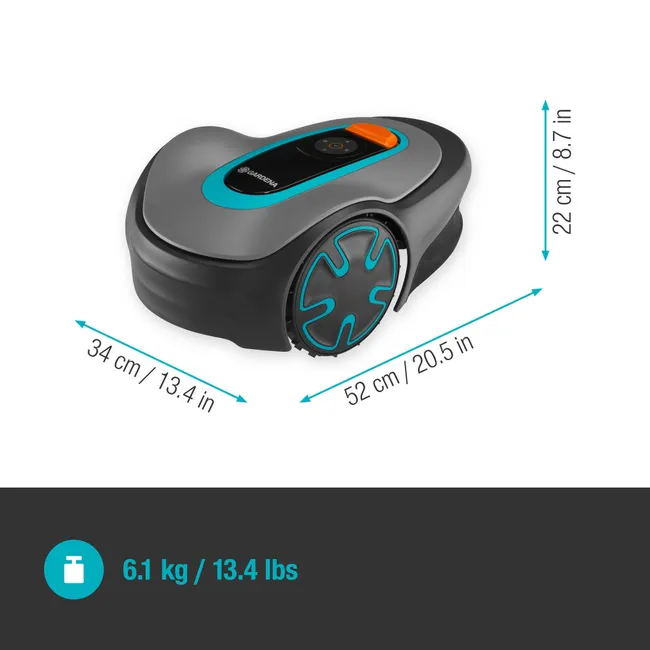 Robot tondeuse connecté GARDENA Sileno minimo - 250m² - 15201-26 Bluetooth – Image 4