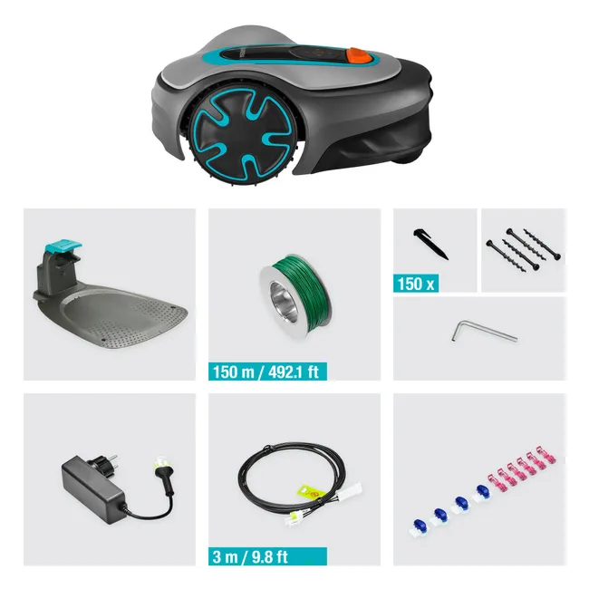 Robot tondeuse connecté GARDENA Sileno minimo - 250m² - 15201-26 Bluetooth – Image 3