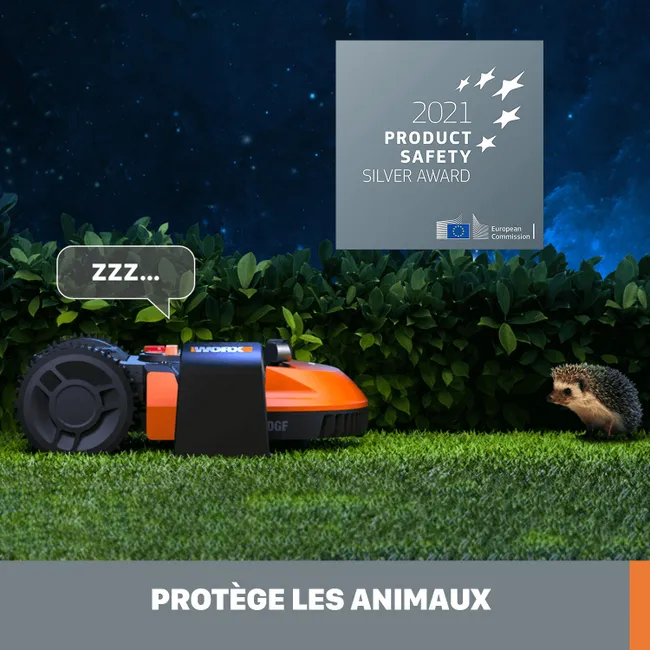 Robot tondeuse connecté WORX LANDROID PLUS - Jusqu'à 700m² - WR167E – Image 2