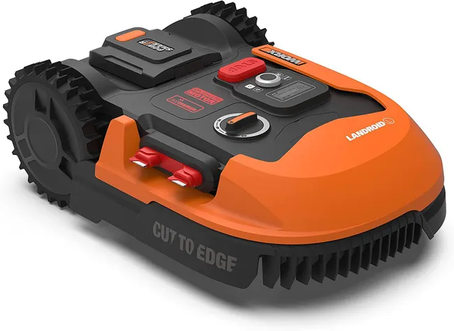 Robot tondeuse connecté WORX LANDROID PLUS - Jusqu'à 700m² - WR167E