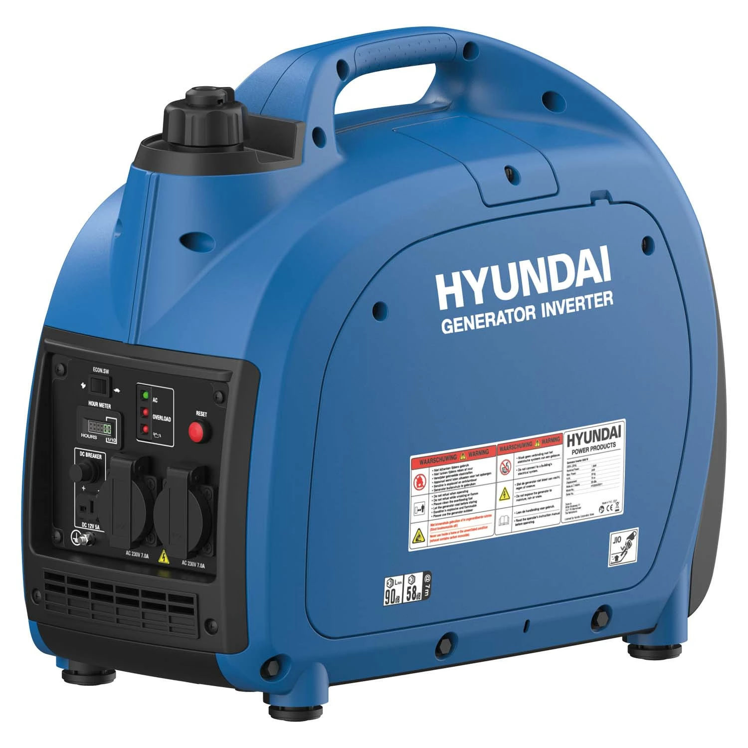Hyundai HY2000Si Groupe électrogène - onduleur à essence - 2000W – Image 2