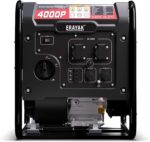 ERAYAK Groupe électrogène Silencieux de 4000W, Générateur Inverter Portable avec Capteur d'Huile, Mode ECO, Léger, pour Alimentation d'Urgence à Domicile et Camping