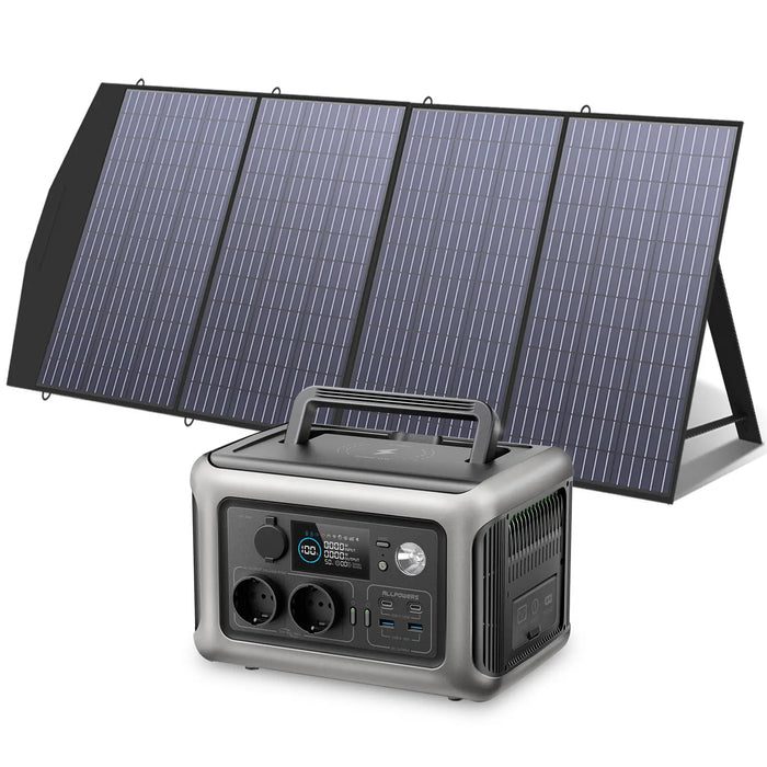 Station d'alimentation portable ALLPOWERS R600 600 W 299 Wh Batterie LiFeP04 – Image 3
