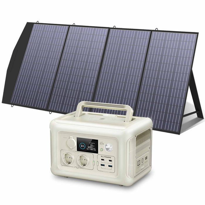Station d'alimentation portable ALLPOWERS R600 600 W 299 Wh Batterie LiFeP04 – Image 2