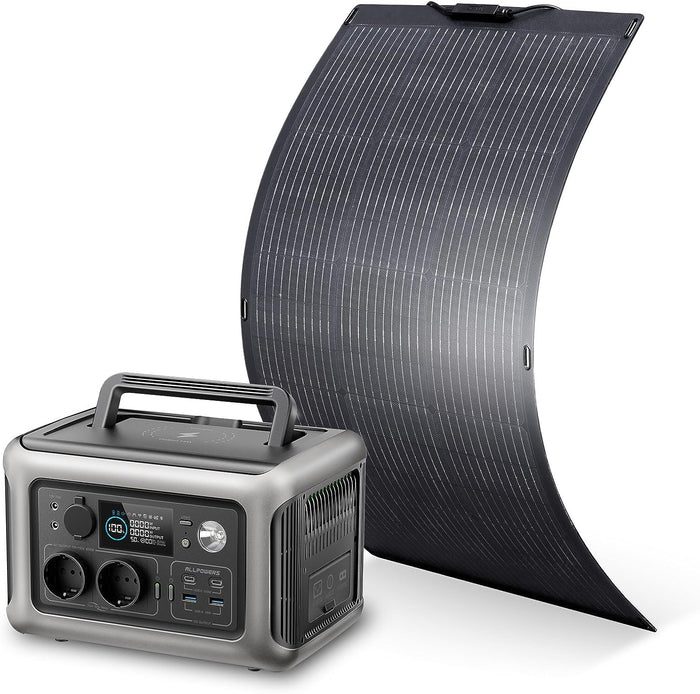 Station d'alimentation portable ALLPOWERS R600 600 W 299 Wh Batterie LiFeP04 – Image 4