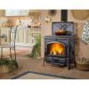 Poêle à bois avec chauffe plat Isotta con cerchi Evo 11,9 kw La Nordica