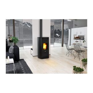 Poêle à granulés étanche (sortie dessus concentrique) - MEO 6 kw FOCO