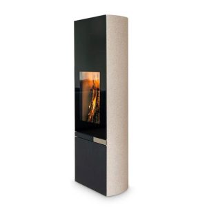 Poêle-cheminée Tonwerk T-Two Swing 6,5 kW