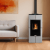 Poêle à granulés silencieux étanche Tendenza 6 kw