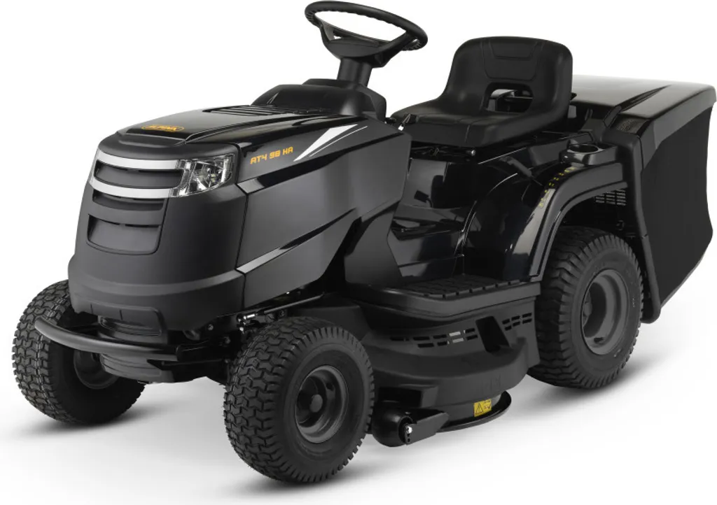 Tracteur à gazon ALPINA AT4 98 HA, engin Hydrostat, double couteau, 98 cm de largeur de coupe – Image 4