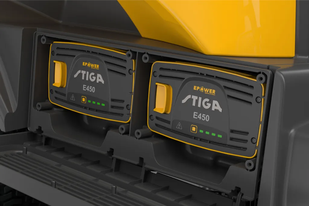 Tracteur à gazon sans fil STIGA Swift 372e, système de batterie amovible – Image 4