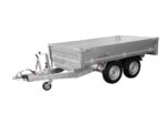Remorque benne 2 essieux LIDER L.2,50m 2500kg