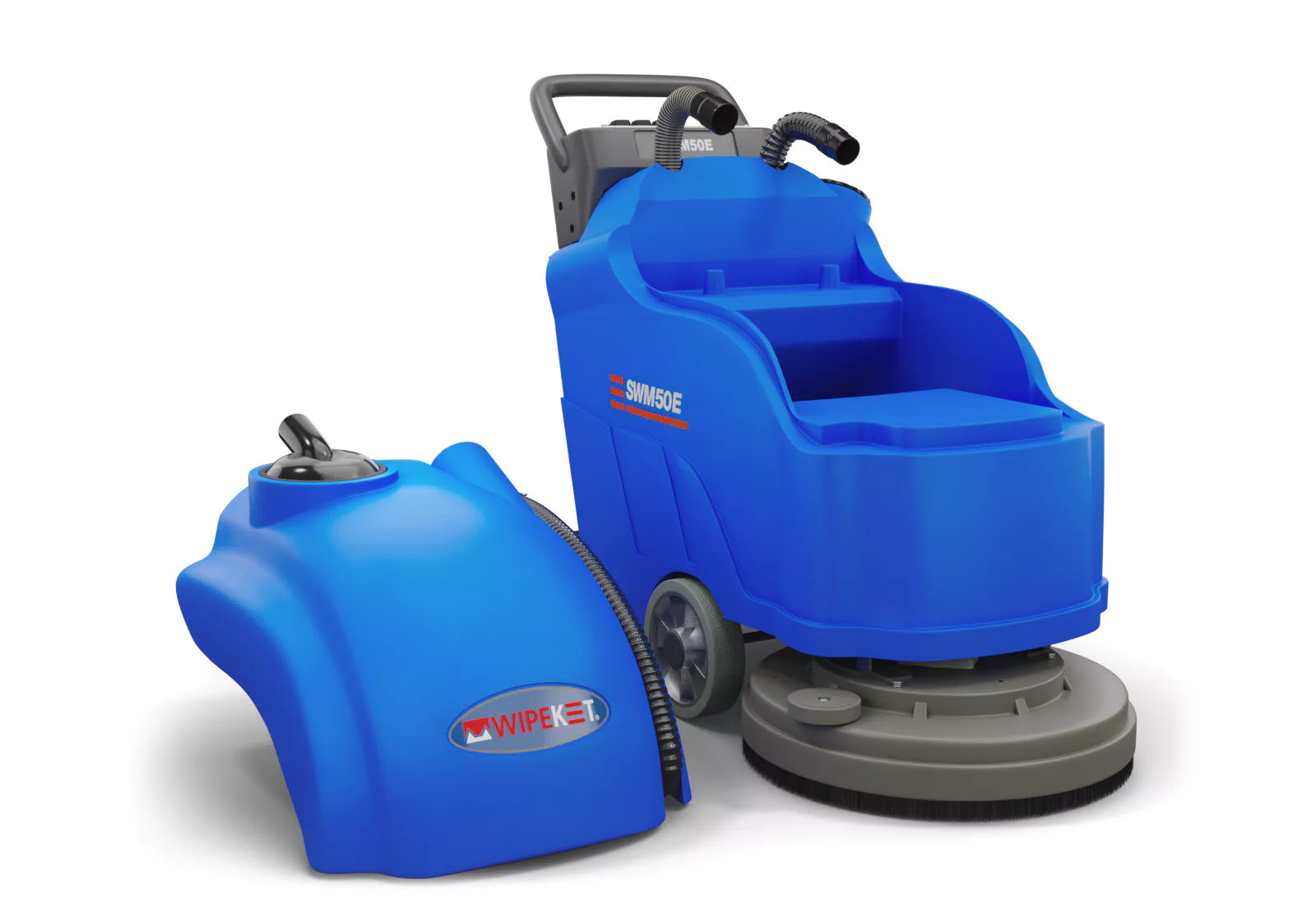 Autolaveuse SWM50E avec batterie 2.200 m²/h, diamètre de brosse 490 mm, wipeket – Image 6