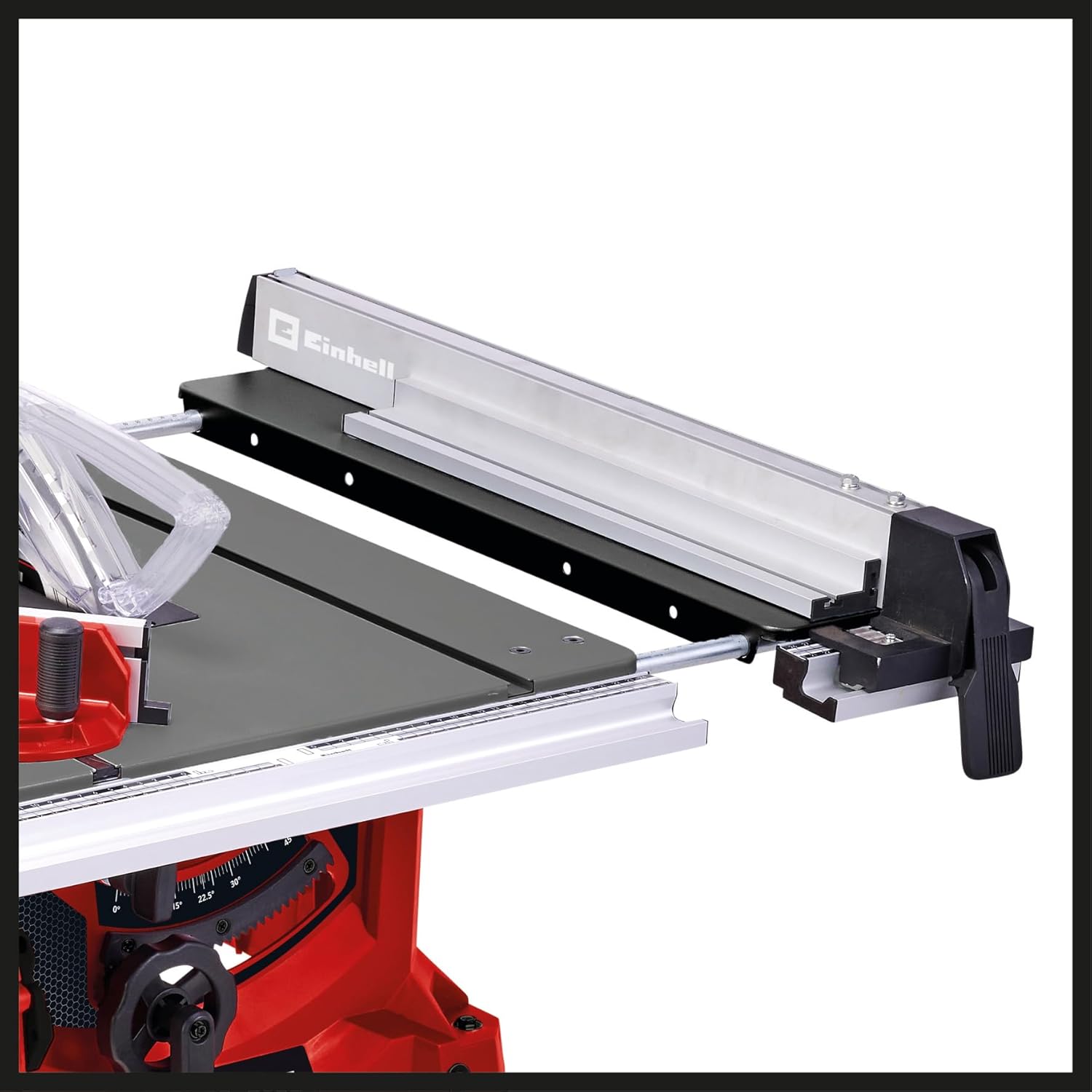 Einhell Scie circulaire sur table TC-TS 2225 U (max. 2200 W, lame de scie Ø254 x ø30 mm, butée parallèle/angle, démarrage progressif, lame de scie inclinable, réglage en hauteur jusqu'à 80 mm) – Image 5