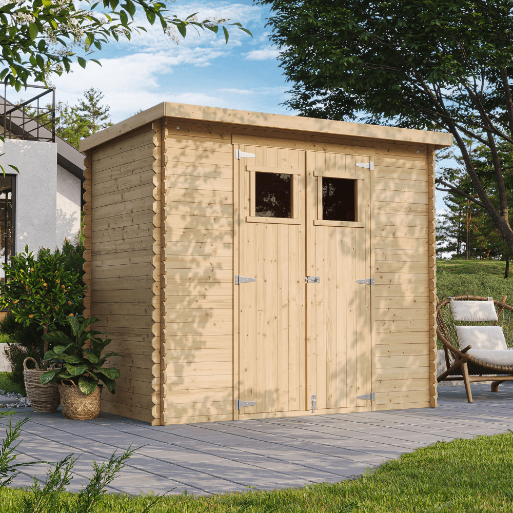 Abri de jardin en bois M310 – 235 x 130 cm – 3 m2 – Image 4