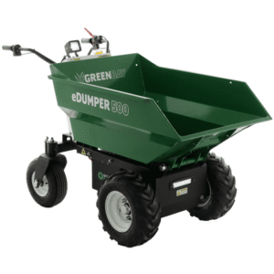 GREENBAY eDumper 500 - Brouette électrique à batterie - 48V 32Ah