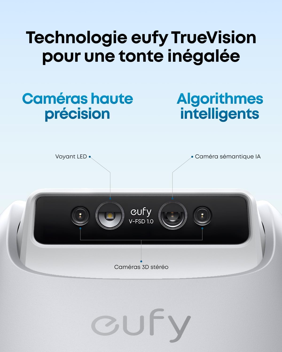 Robot tondeuse Eufy E15 Solo sans fil entrée gamme – Image 2