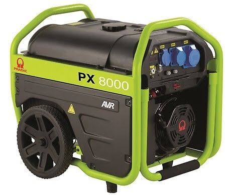 Groupe électrogène inverter Pramac PX8000 5,4 kW 8000 W