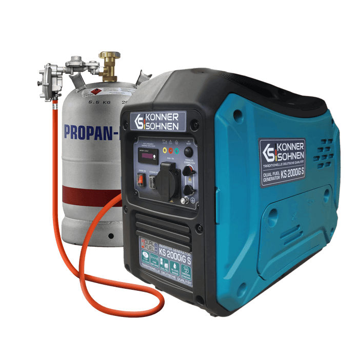 Groupe électrogène inverter Könner & Söhnen KS 2000iG S essence gaz 2 kW