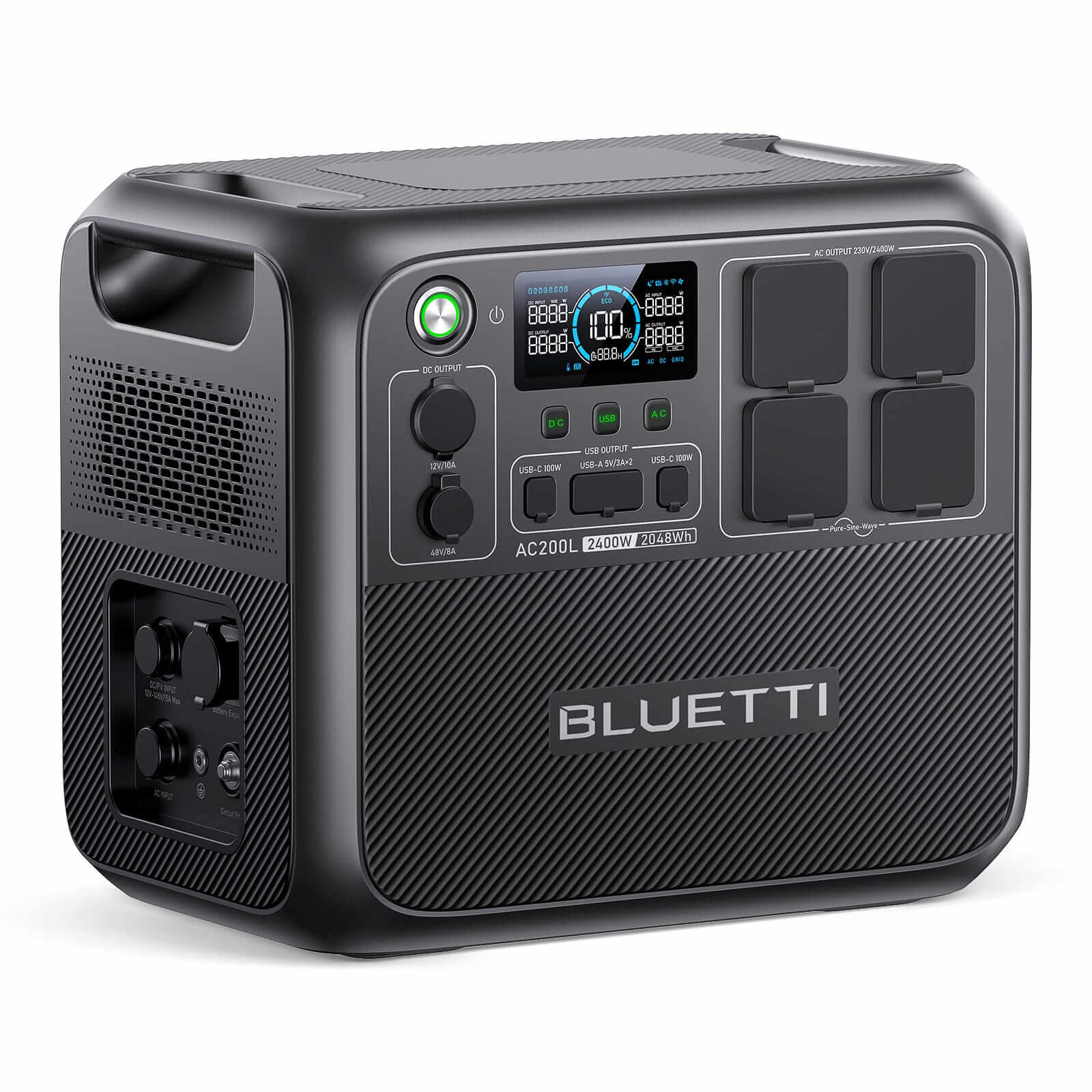Station électrique portable Bluetti AC200L 2048 Wh 2 kWh