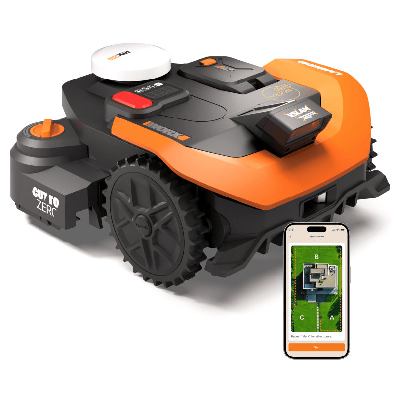 Robot tondeuse Worx Landroid Vision Cloud WR318E sans câble vision
